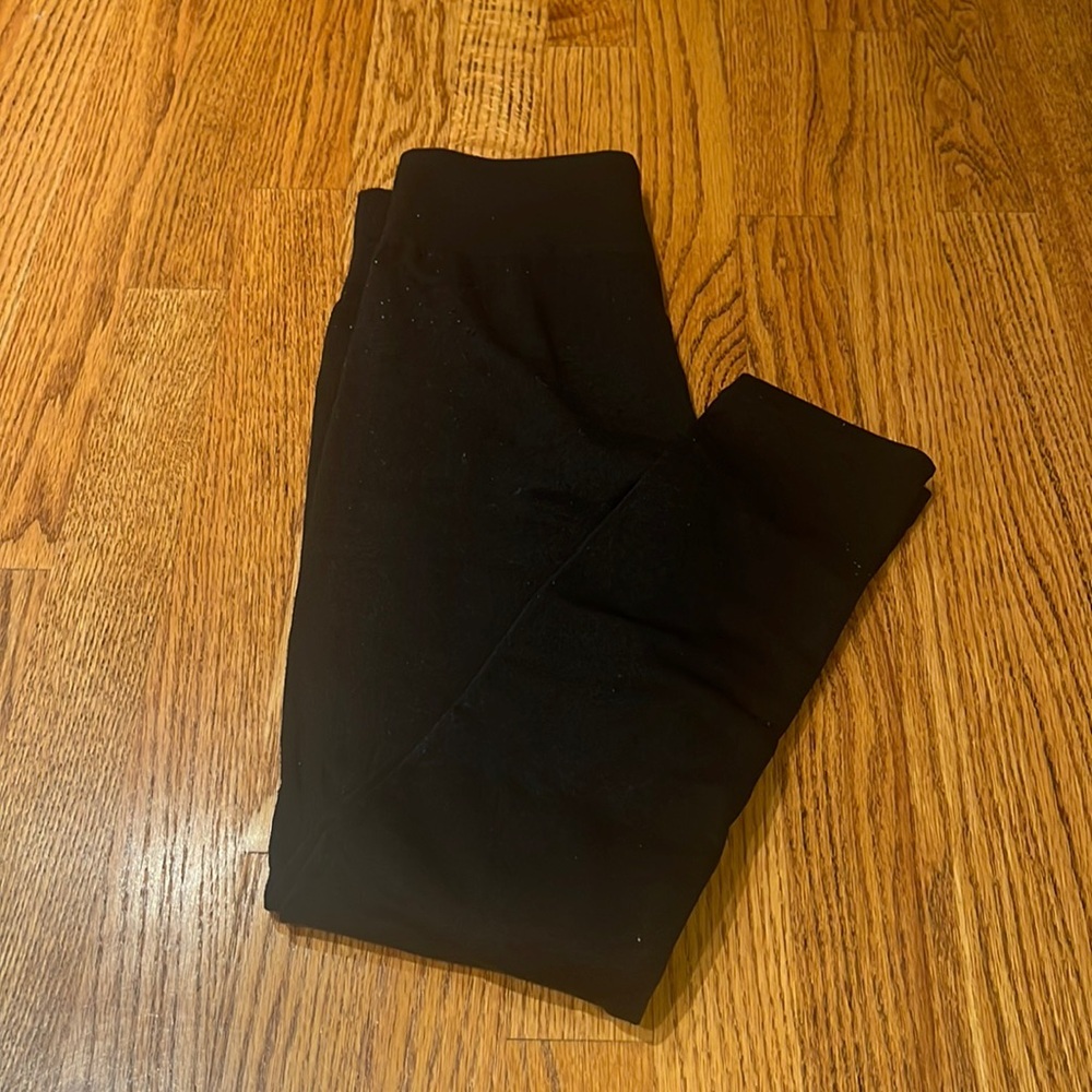Lemon Woman’s Black Leggings Size S